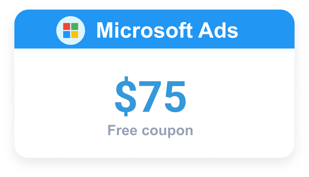 รหัสส่วนลด Microsoft  Ads  ที่ Clever  Ads  เสนอให้ฟรี