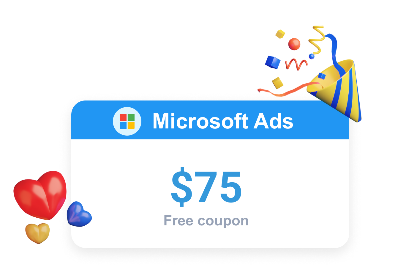 Clever Ads предлагает Microsoft Ads Promo в виде бесплатного купона Bing Ads.