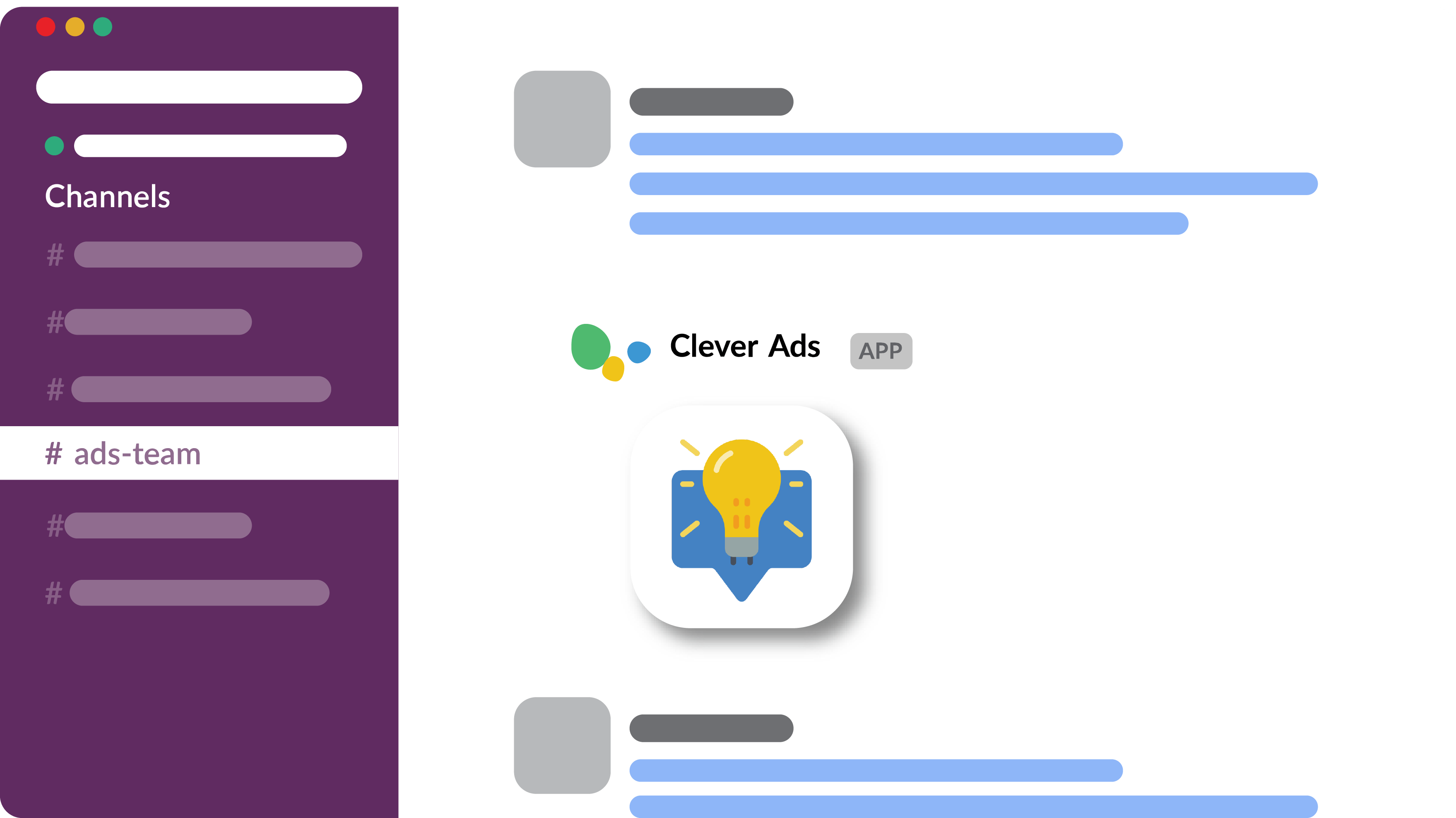 Google Ads लिए सुझाव प्राप्त करें Slack माध्यम से