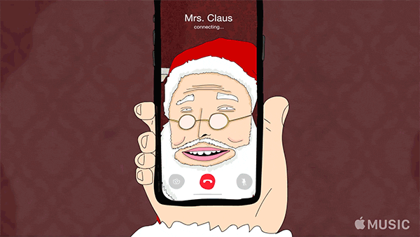 christmas phone