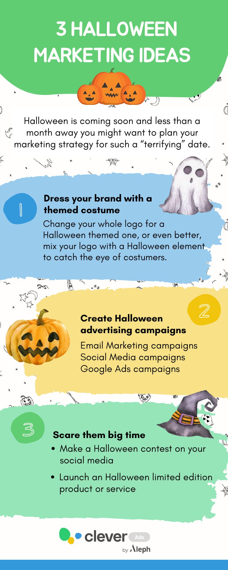 halloween marketing ideas infographic