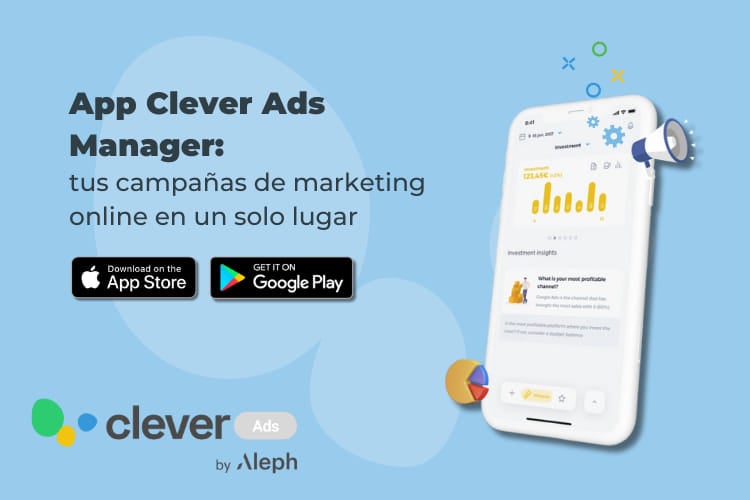 app móvil clever ads manager